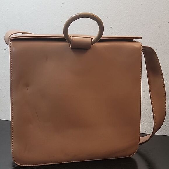 Sequoia Parise Vintage Leather Shoulder Bag - Picture 4 of 12